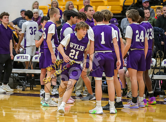 01-29-24 Wylie East vs Wylie West 8th Grade A Boys Basketball RK-9