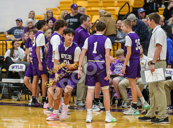 01-29-24 Wylie East vs Wylie West 8th Grade A Boys Basketball RK-15