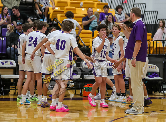 01-29-24 Wylie East vs Wylie West 8th Grade A Boys Basketball RK-20
