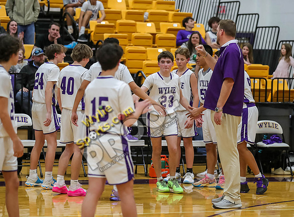 01-29-24 Wylie East vs Wylie West 8th Grade A Boys Basketball RK-28