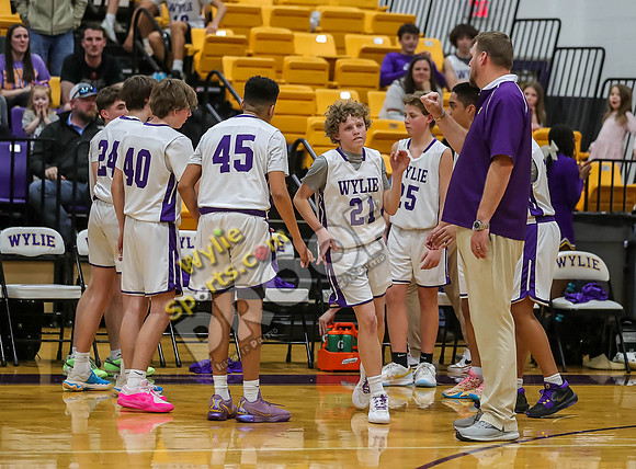 01-29-24 Wylie East vs Wylie West 8th Grade A Boys Basketball RK-24