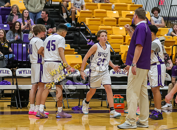 01-29-24 Wylie East vs Wylie West 8th Grade A Boys Basketball RK-30