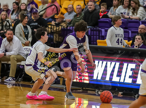 01-29-24 Wylie East vs Wylie West 8th Grade A Boys Basketball RK-53