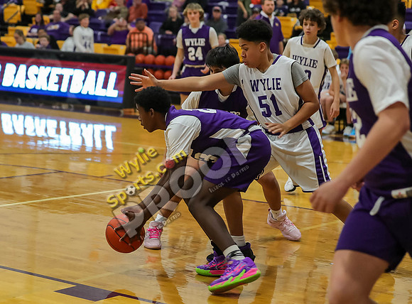 01-29-24 Wylie East vs Wylie West 8th Grade A Boys Basketball RK-58