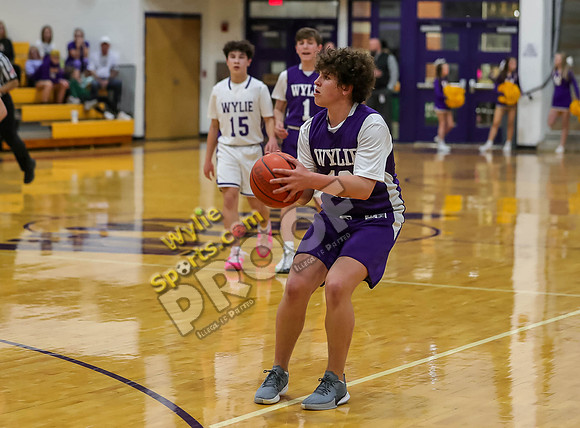 01-29-24 Wylie East vs Wylie West 8th Grade A Boys Basketball RK-103