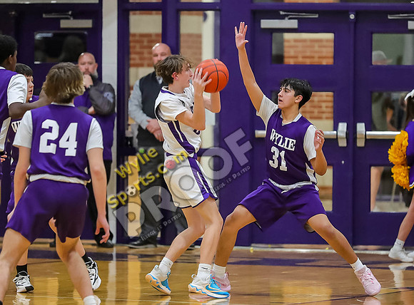 01-29-24 Wylie East vs Wylie West 8th Grade A Boys Basketball RK-155