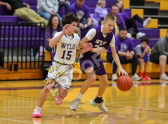 01-29-24 Wylie East vs Wylie West 8th Grade A Boys Basketball RK-160