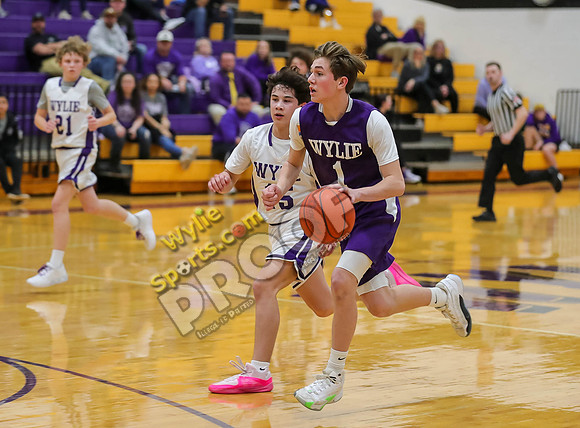 01-29-24 Wylie East vs Wylie West 8th Grade A Boys Basketball RK-172