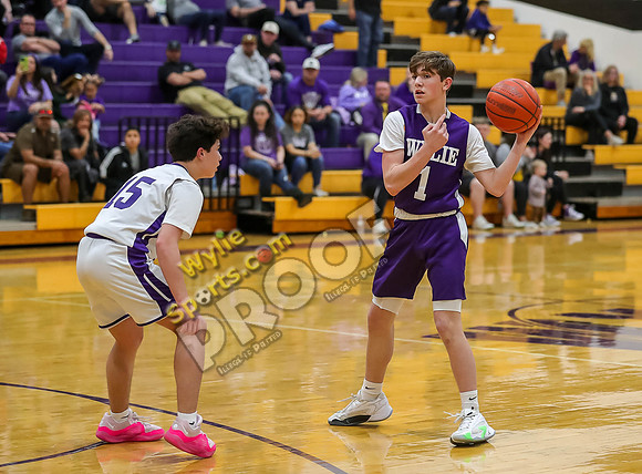 01-29-24 Wylie East vs Wylie West 8th Grade A Boys Basketball RK-184
