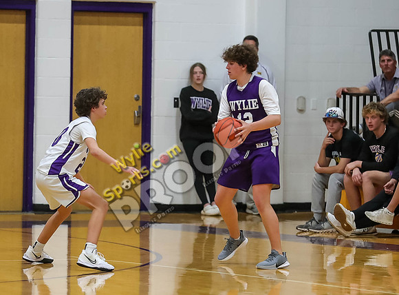 01-29-24 Wylie East vs Wylie West 8th Grade A Boys Basketball RK-245
