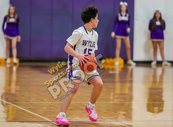 01-29-24 Wylie East vs Wylie West 8th Grade A Boys Basketball RK-255