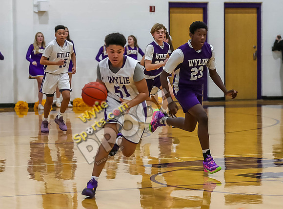 01-29-24 Wylie East vs Wylie West 8th Grade A Boys Basketball RK-256
