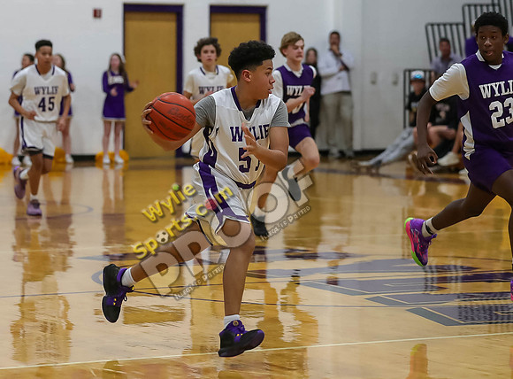 01-29-24 Wylie East vs Wylie West 8th Grade A Boys Basketball RK-257