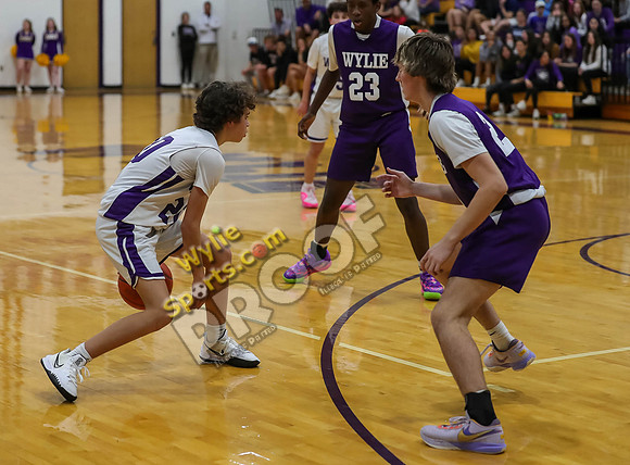 01-29-24 Wylie East vs Wylie West 8th Grade A Boys Basketball RK-272