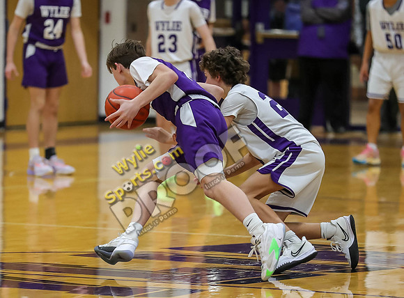 01-29-24 Wylie East vs Wylie West 8th Grade A Boys Basketball RK-316