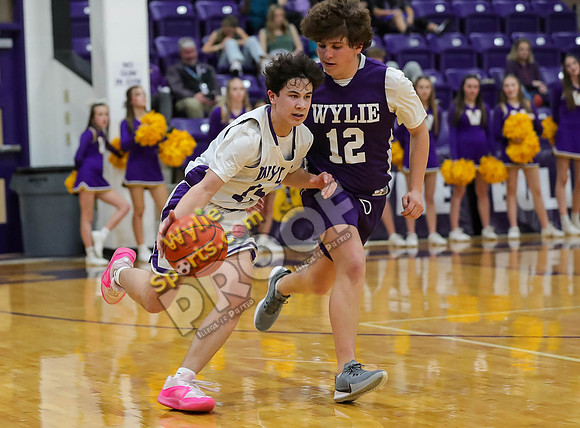 01-29-24 Wylie East vs Wylie West 8th Grade A Boys Basketball RK-372