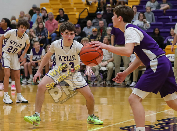 01-29-24 Wylie East vs Wylie West 8th Grade A Boys Basketball RK-423