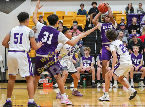 01-29-24 Wylie East vs Wylie West 8th Grade A Boys Basketball RK-440