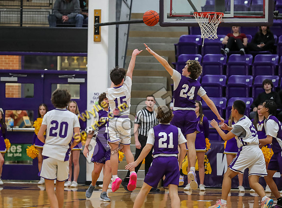 01-29-24 Wylie East vs Wylie West 8th Grade A Boys Basketball RK-116