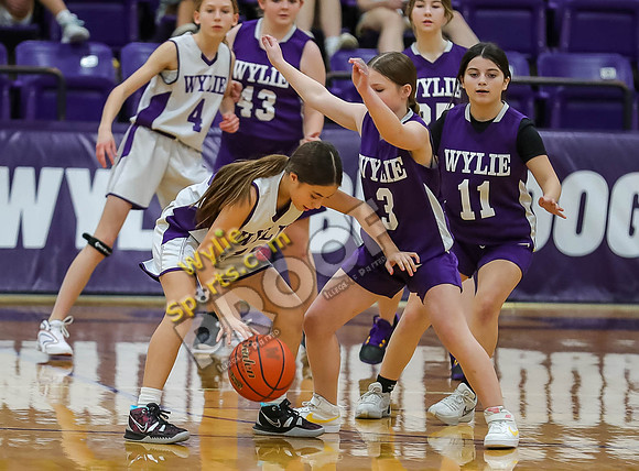 02-05-24 Girls Wylie East vs Wylie West Jr High Basketball-30