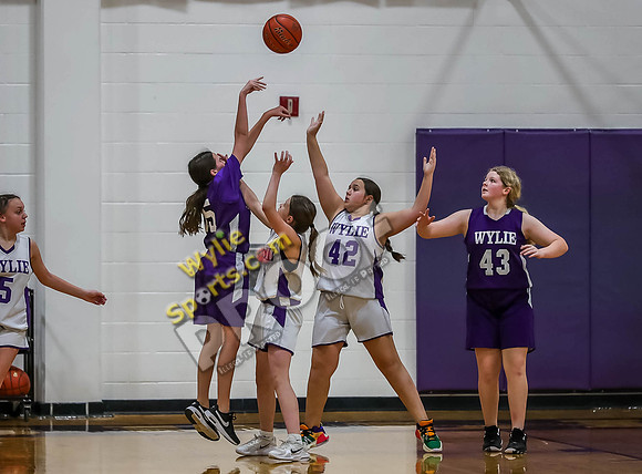 02-05-24 Girls Wylie East vs Wylie West Jr High Basketball-162