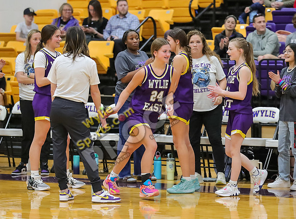 02-05-24 8th Grade B Girls Wylie East vs Wylie West Jr High Basketball RK-6