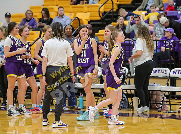 02-05-24 8th Grade B Girls Wylie East vs Wylie West Jr High Basketball RK-2