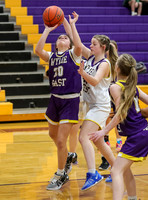 02-05-24 8th Grade B Girls Wylie East vs Wylie West Jr High Basketball RK-32