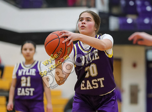 02-05-24 8th Grade B Girls Wylie East vs Wylie West Jr High Basketball RK-33