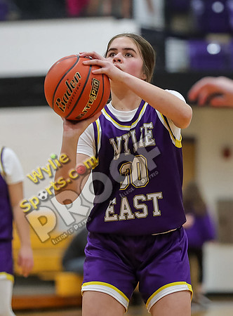 02-05-24 8th Grade B Girls Wylie East vs Wylie West Jr High Basketball RK-34