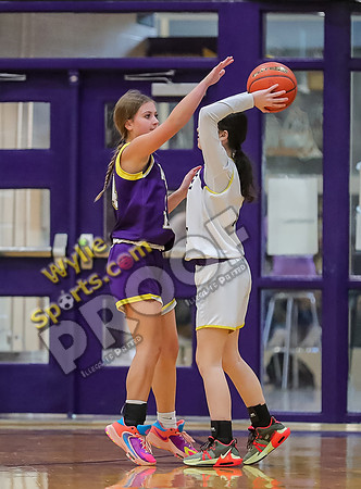 02-05-24 8th Grade B Girls Wylie East vs Wylie West Jr High Basketball RK-36