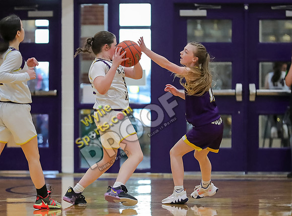 02-05-24 8th Grade B Girls Wylie East vs Wylie West Jr High Basketball RK-41