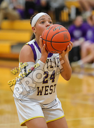 02-05-24 8th Grade B Girls Wylie East vs Wylie West Jr High Basketball RK-81