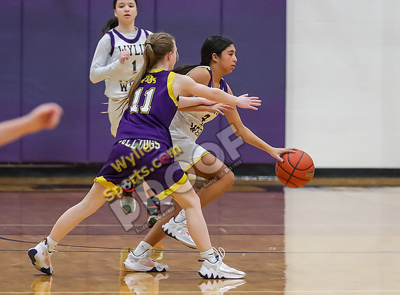 02-05-24 8th Grade B Girls Wylie East vs Wylie West Jr High Basketball RK-84