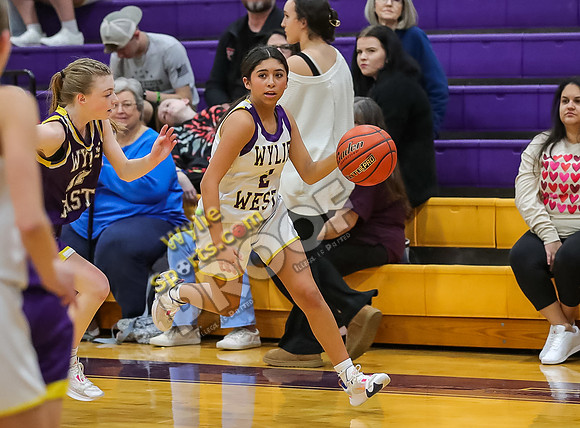 02-05-24 8th Grade B Girls Wylie East vs Wylie West Jr High Basketball RK-86