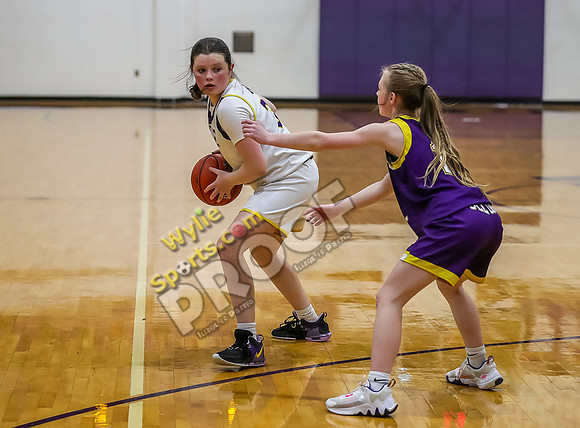 02-05-24 8th Grade B Girls Wylie East vs Wylie West Jr High Basketball RK-92