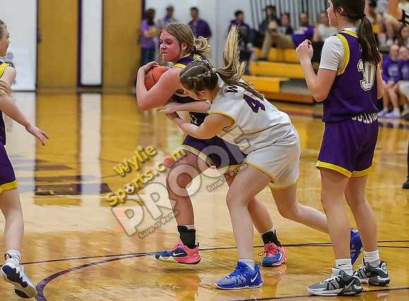 02-05-24 8th Grade B Girls Wylie East vs Wylie West Jr High Basketball RK-102