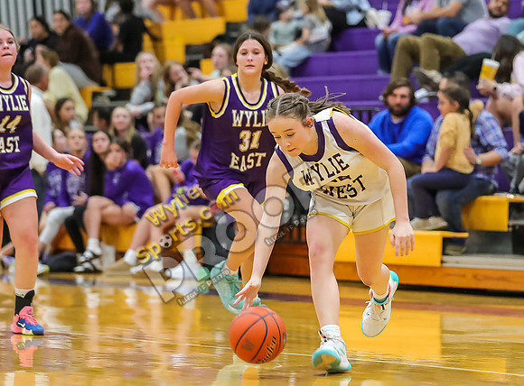 02-05-24 8th Grade B Girls Wylie East vs Wylie West Jr High Basketball RK-115