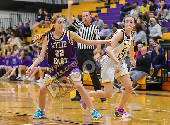 02-05-24 8th Grade B Girls Wylie East vs Wylie West Jr High Basketball RK-119