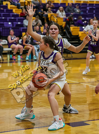 02-05-24 8th Grade B Girls Wylie East vs Wylie West Jr High Basketball RK-137