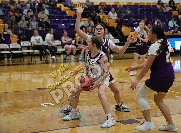 02-05-24 8th Grade B Girls Wylie East vs Wylie West Jr High Basketball RK-138