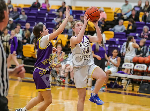 02-05-24 8th Grade B Girls Wylie East vs Wylie West Jr High Basketball RK-154