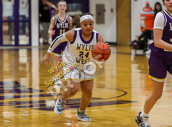 02-05-24 8th Grade B Girls Wylie East vs Wylie West Jr High Basketball RK-155