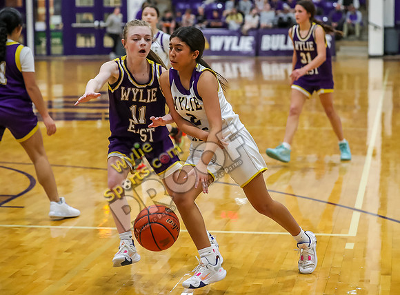 02-05-24 8th Grade B Girls Wylie East vs Wylie West Jr High Basketball RK-187