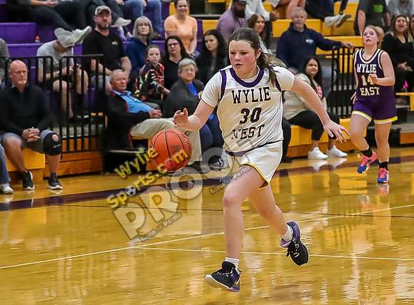 02-05-24 8th Grade B Girls Wylie East vs Wylie West Jr High Basketball RK-192