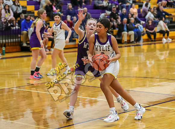 02-05-24 8th Grade B Girls Wylie East vs Wylie West Jr High Basketball RK-203