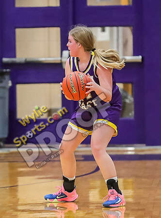 02-05-24 8th Grade B Girls Wylie East vs Wylie West Jr High Basketball RK-213