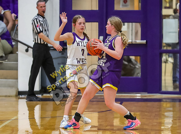 02-05-24 8th Grade B Girls Wylie East vs Wylie West Jr High Basketball RK-215