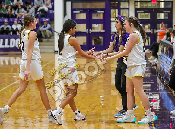 02-05-24 8th Grade B Girls Wylie East vs Wylie West Jr High Basketball RK-224