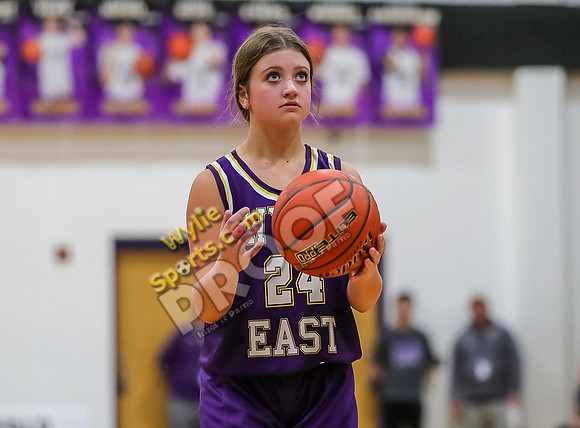02-05-24 8th Grade B Girls Wylie East vs Wylie West Jr High Basketball RK-227